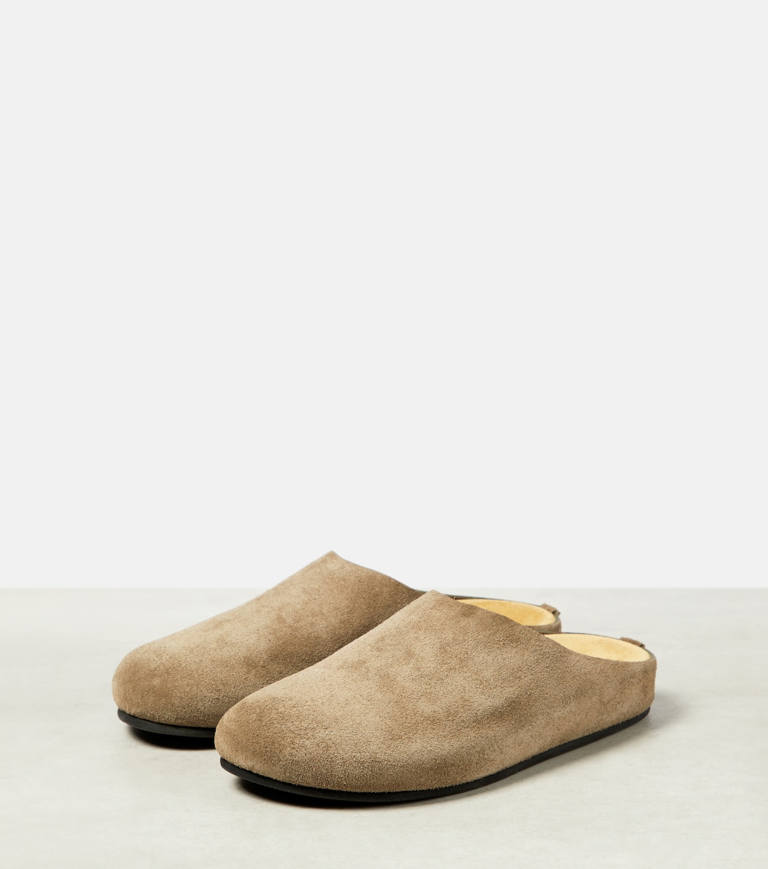 Slippers Hugo aus Veloursleder | The Row
