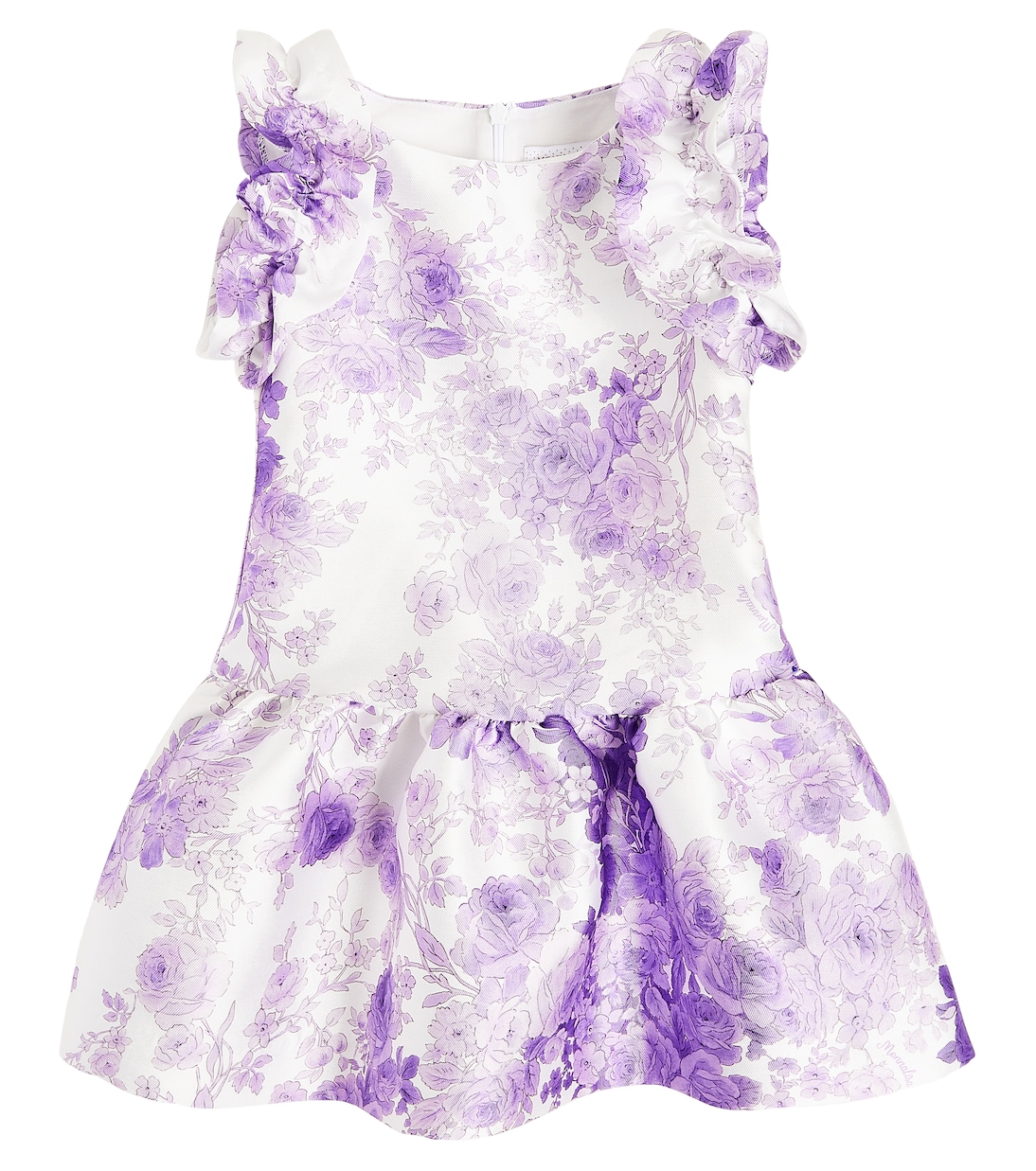 Ruffled floral dress | Monnalisa