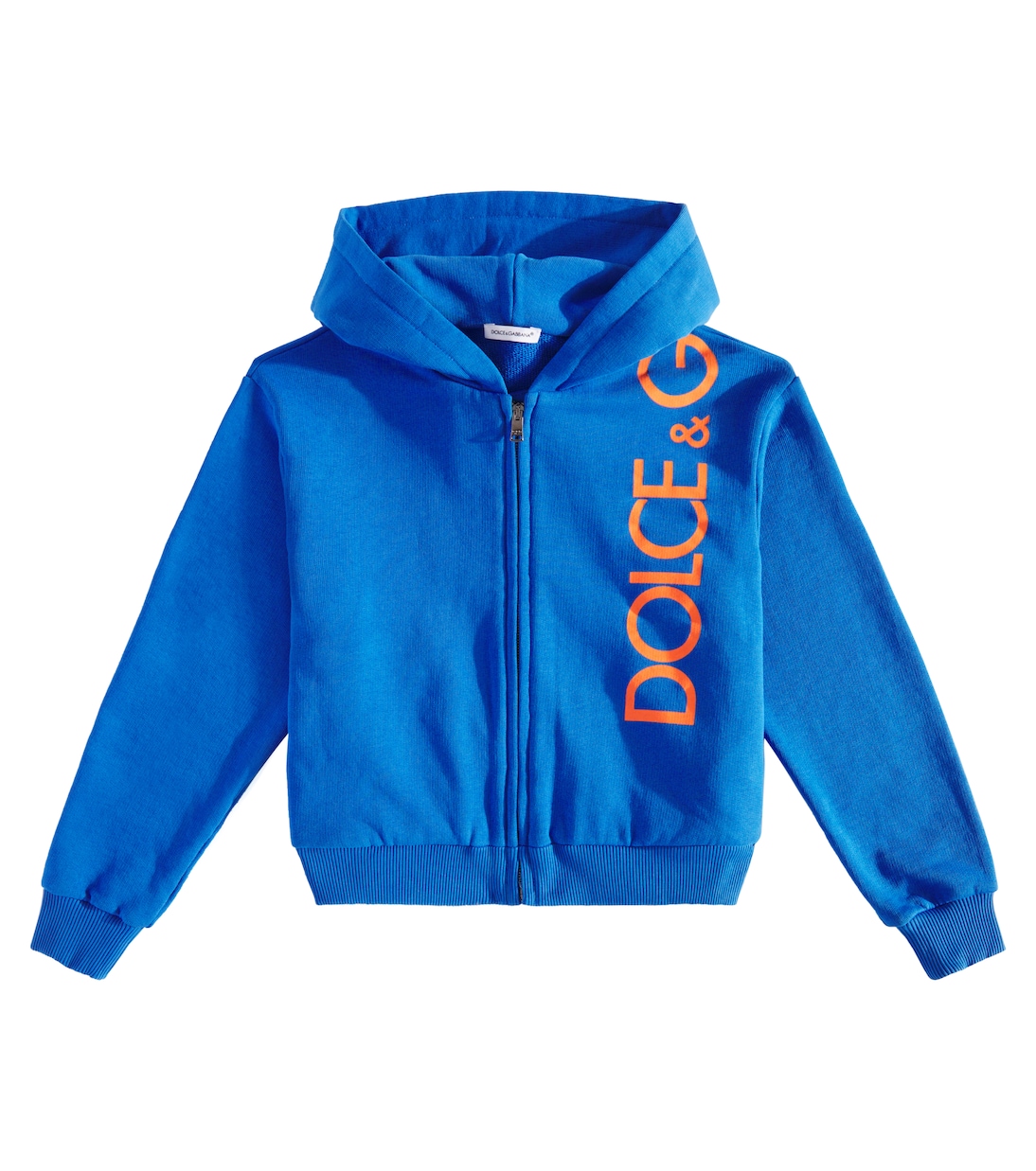 Logo cotton jersey hoodie | Dolce&Gabbana Kids