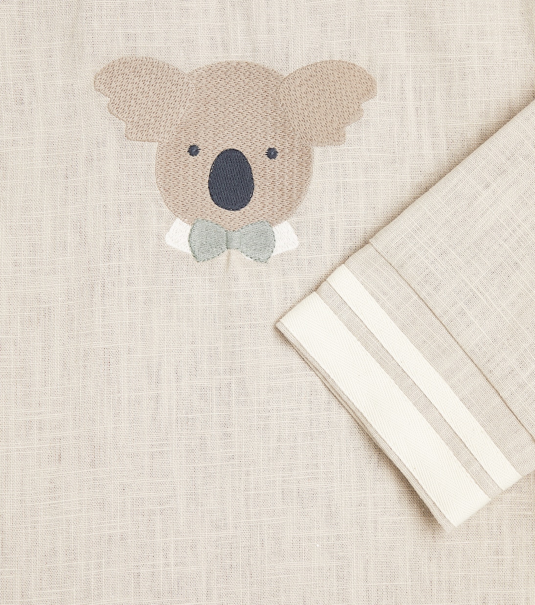 Bestickter Blazer Quirijin aus Leinen | Donsje