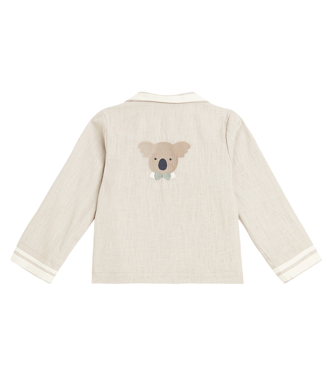 Bestickter Blazer Quirijin aus Leinen | Donsje