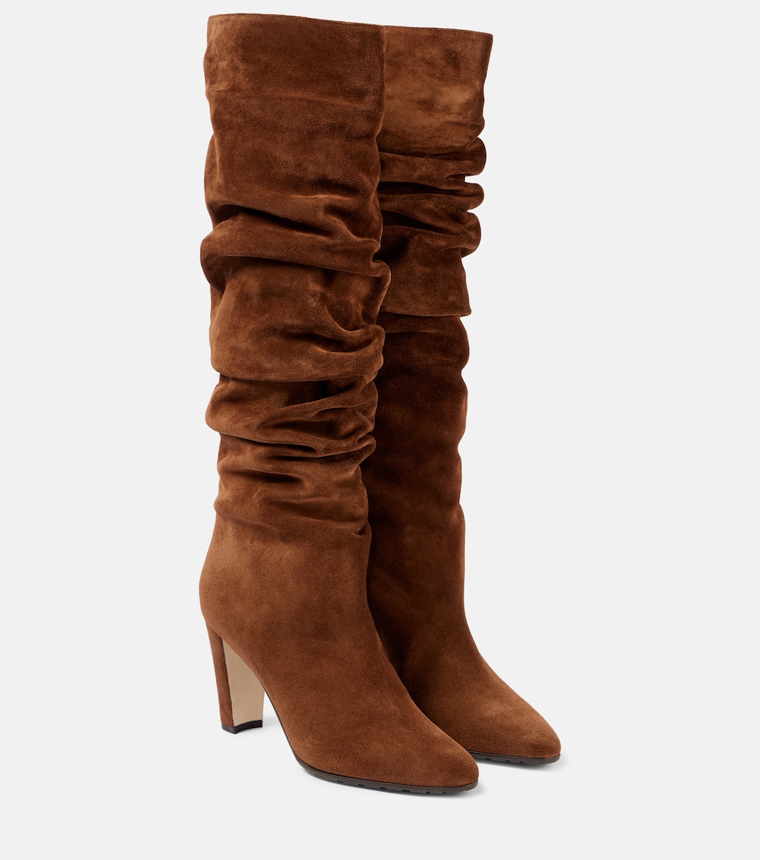 Calasso 90 suede knee-high boots | Manolo Blahnik