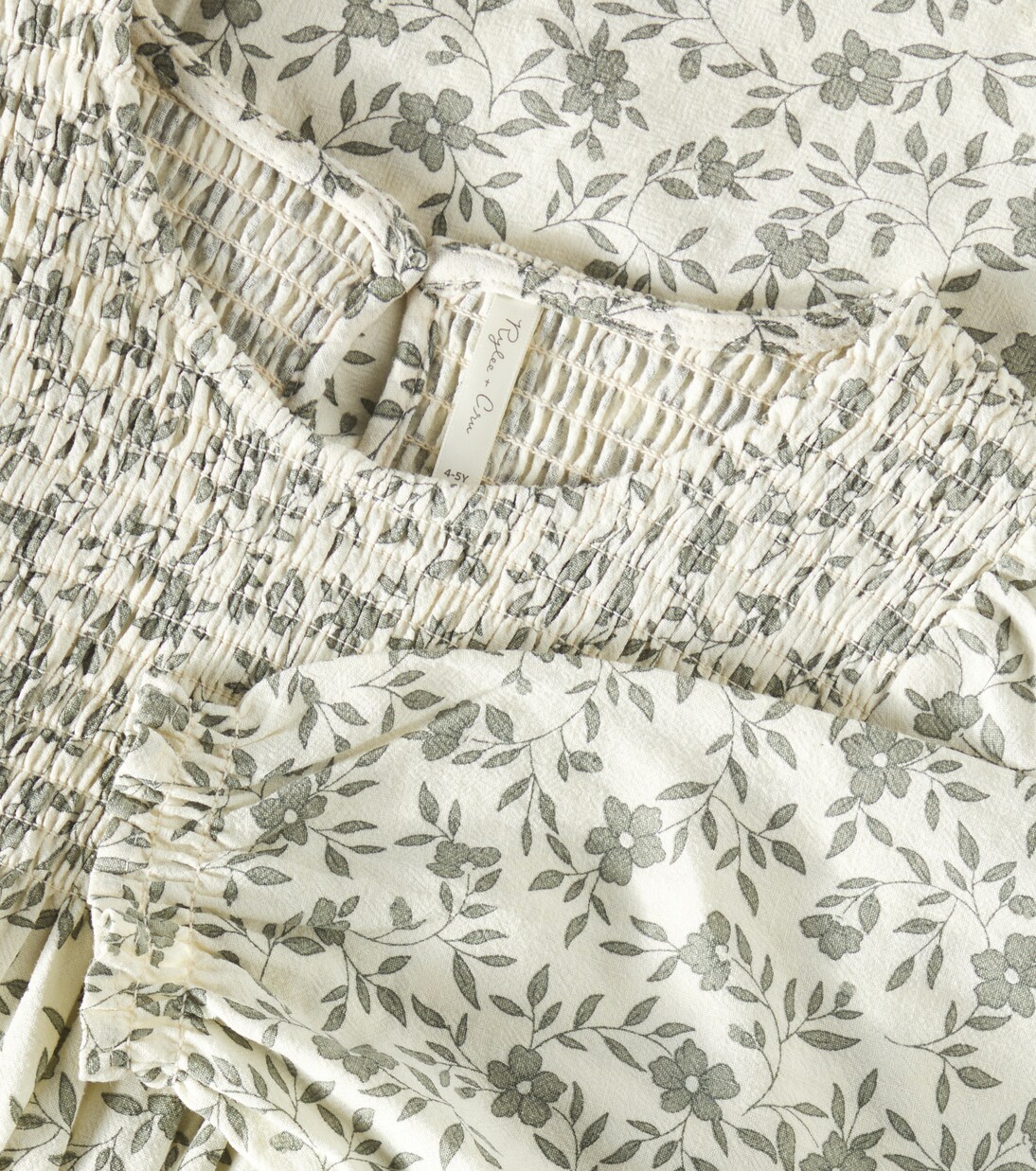 Capri floral linen-blend dress | Rylee + Cru