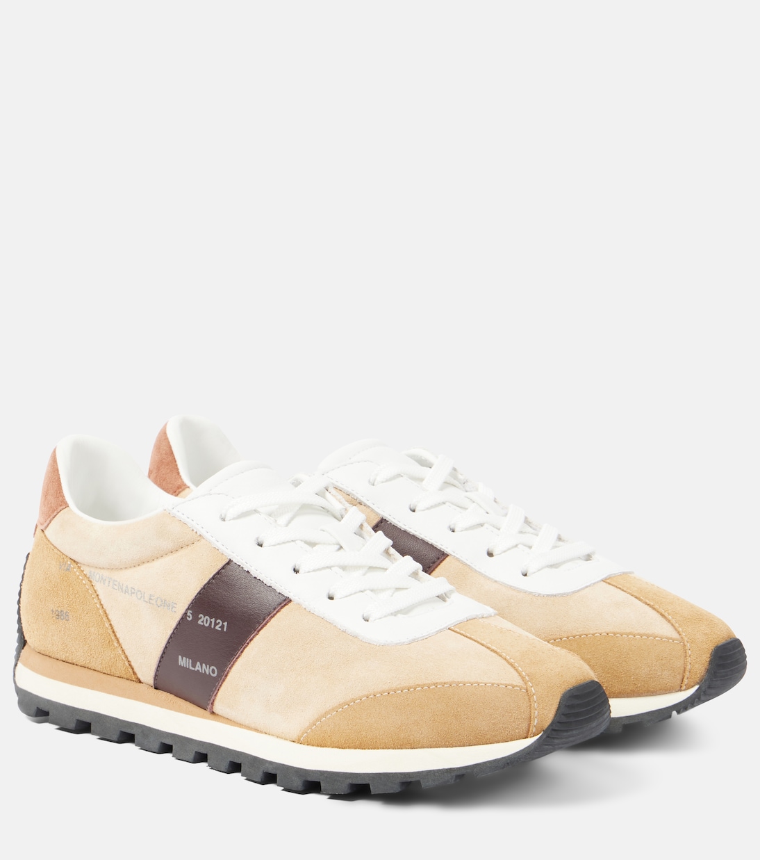 Sneakers aus Veloursleder mit Leder | Hogan