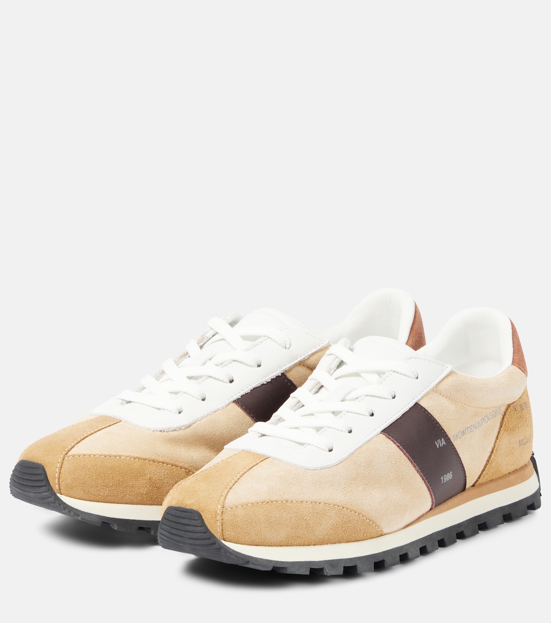 Sneakers aus Veloursleder mit Leder | Hogan