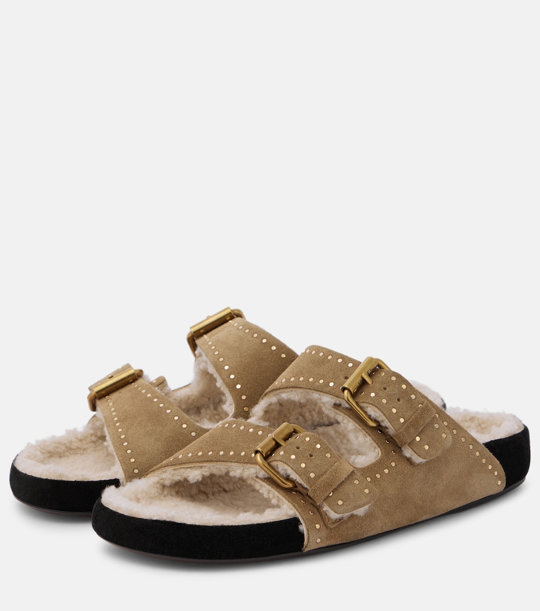 Sandalen Lennyo aus Veloursleder | Isabel Marant
