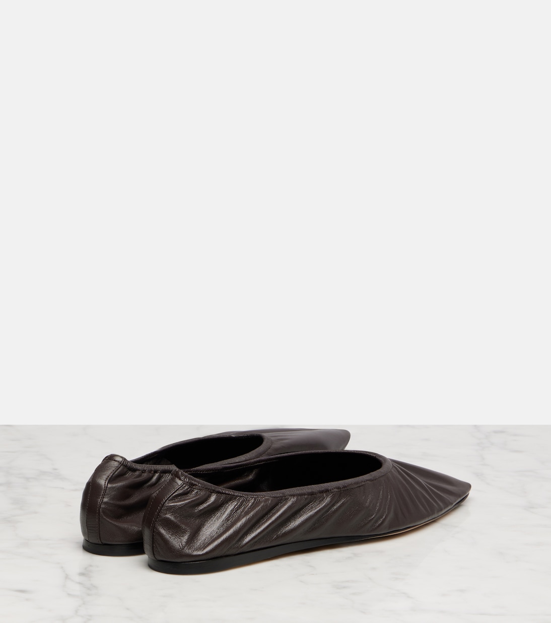 Liisa leather ballet flats | The Row