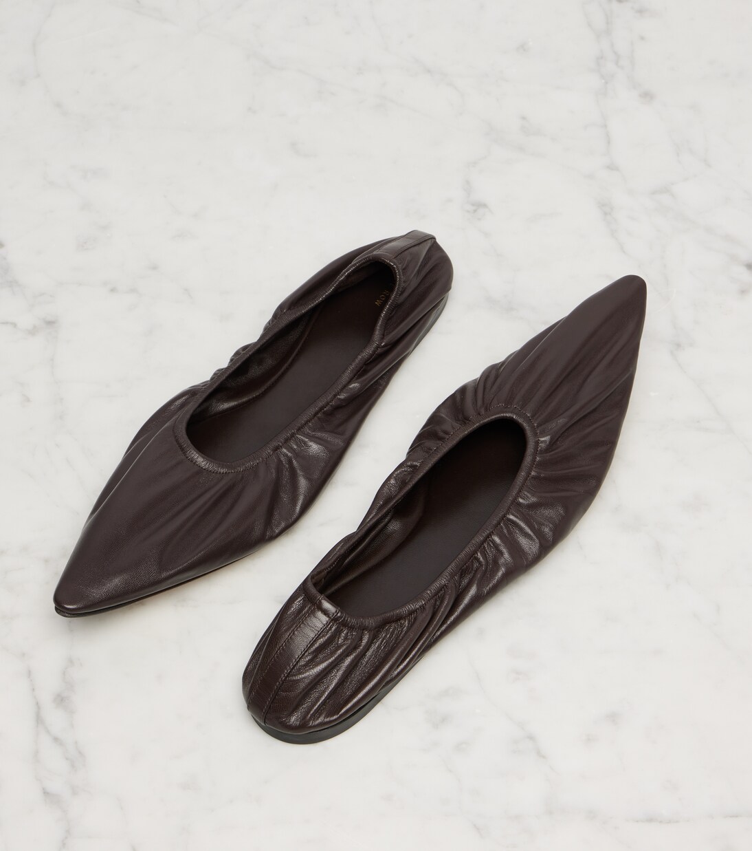 Liisa leather ballet flats | The Row