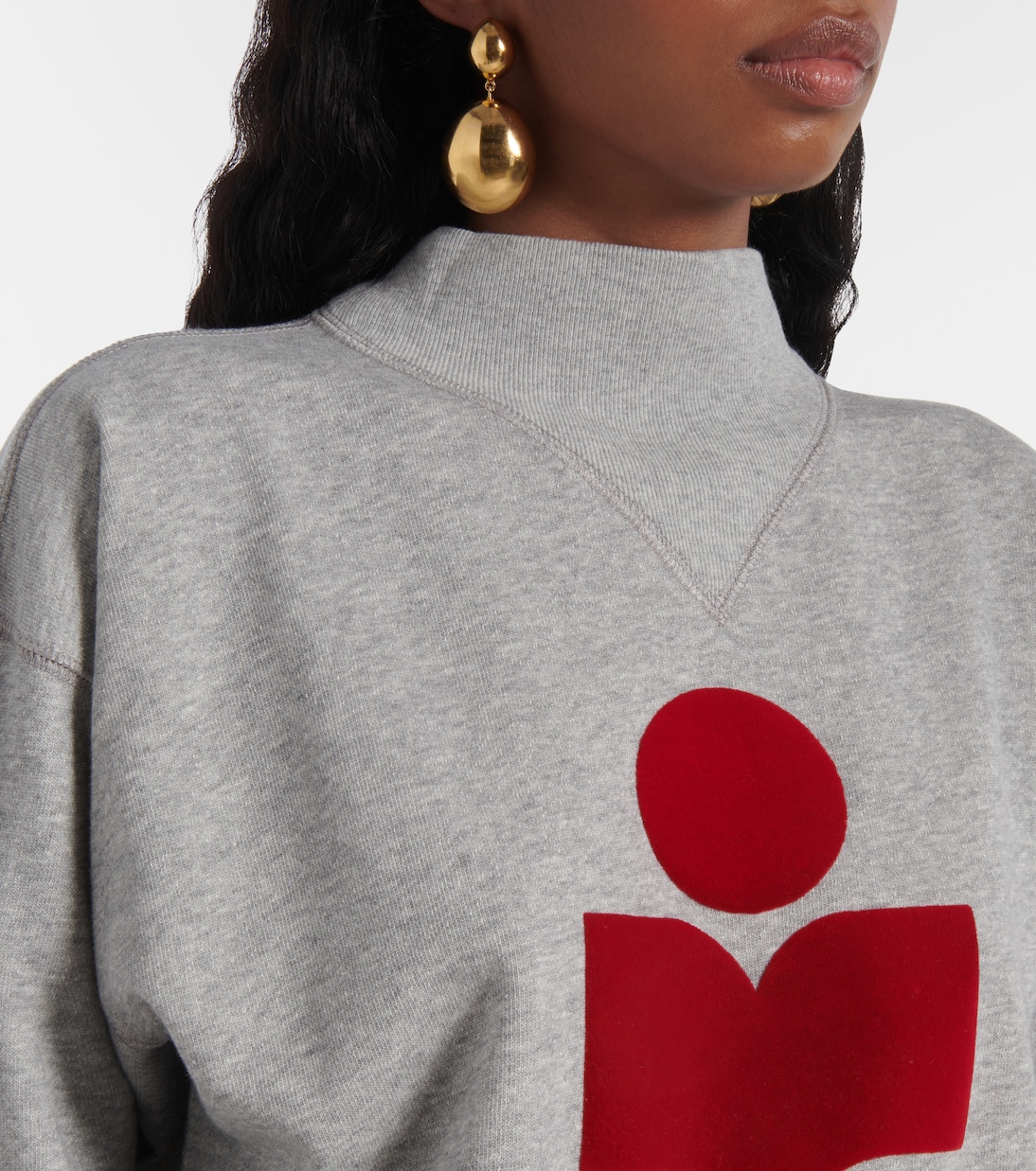 Sweatshirt Moby aus einem Baumwollgemisch | Marant Etoile