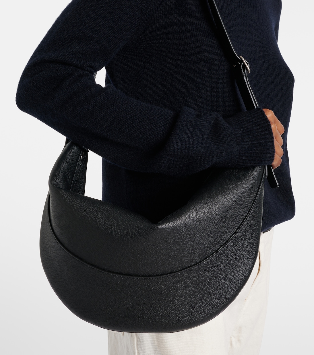 Sac à bandoulière Jouve en cuir | The Row