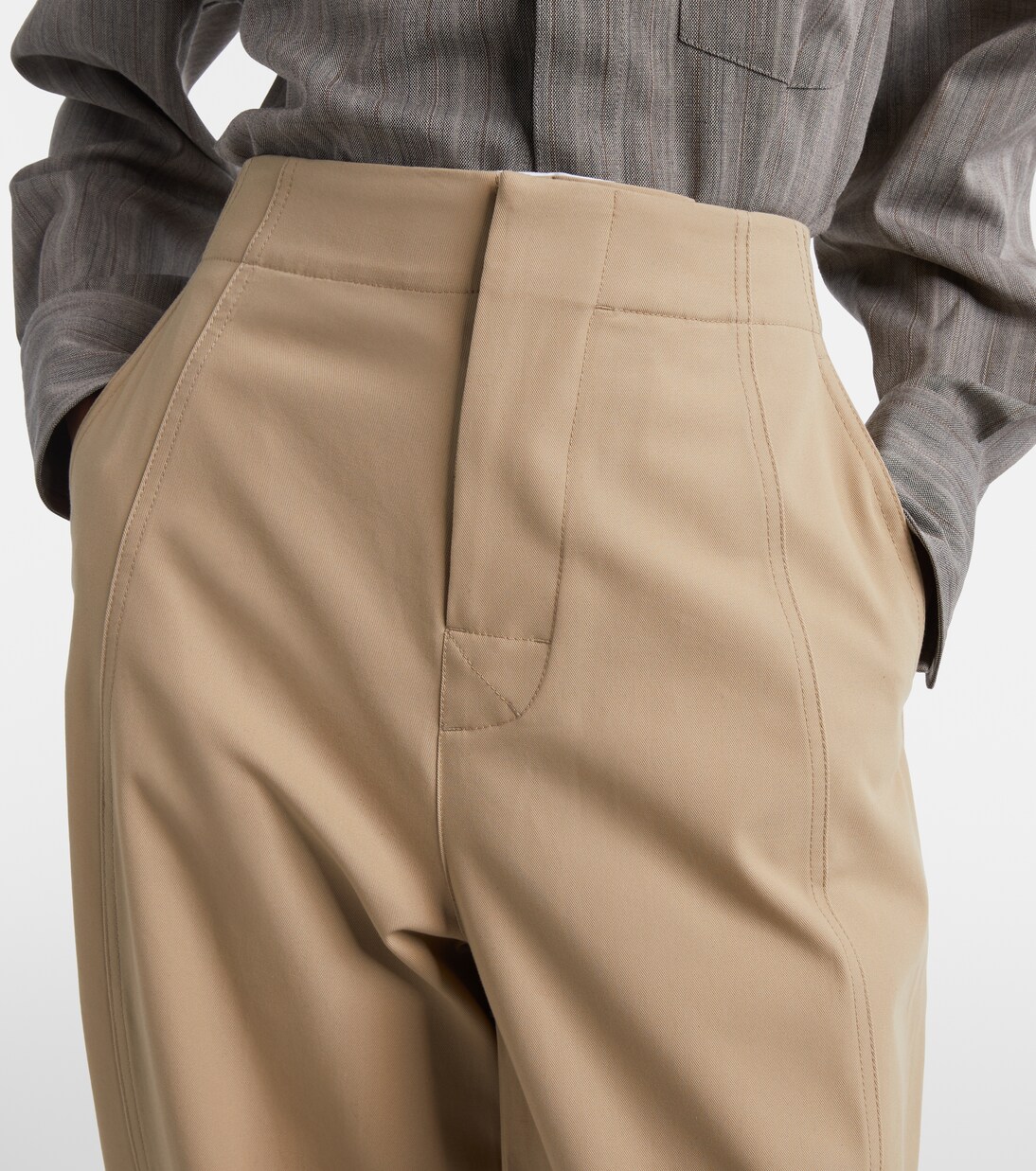 Pantalon ample en coton | Bottega Veneta