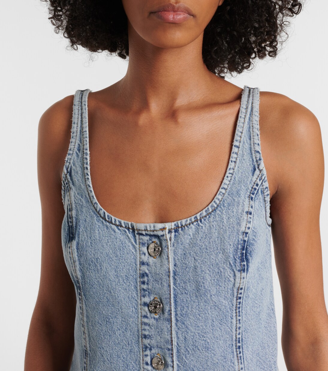 Minikleid aus Denim | Frame