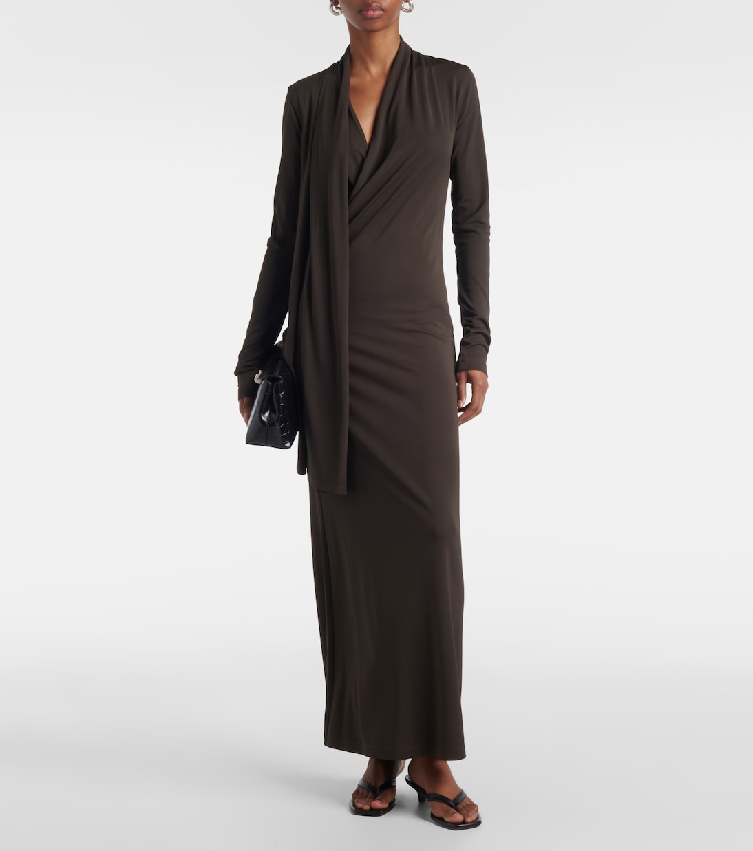 Abito lungo in jersey | Toteme