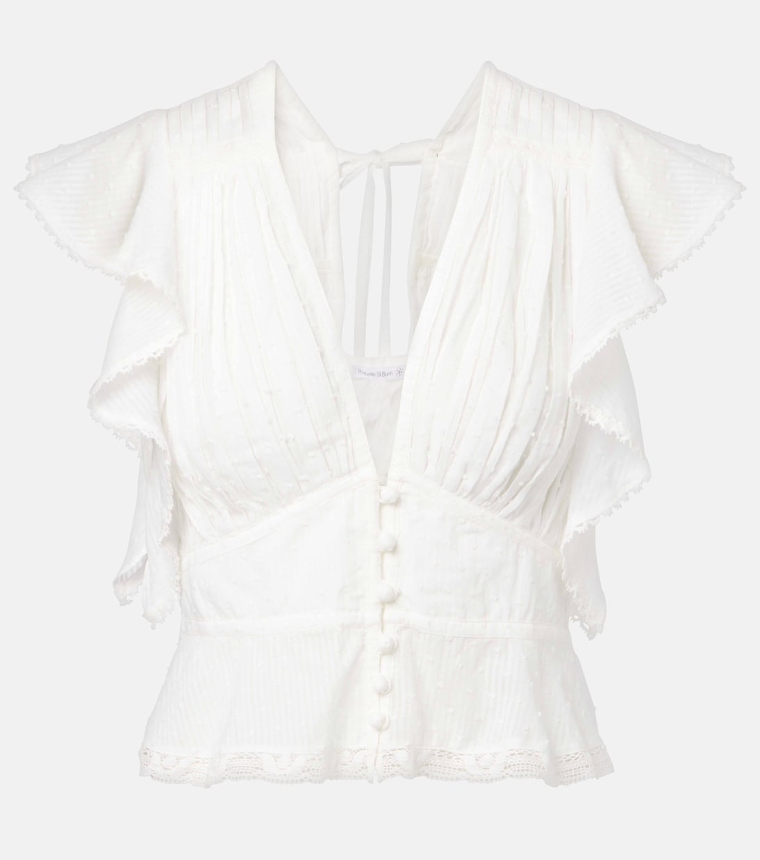 Blusa Romy de algodón | Poupette St Barth