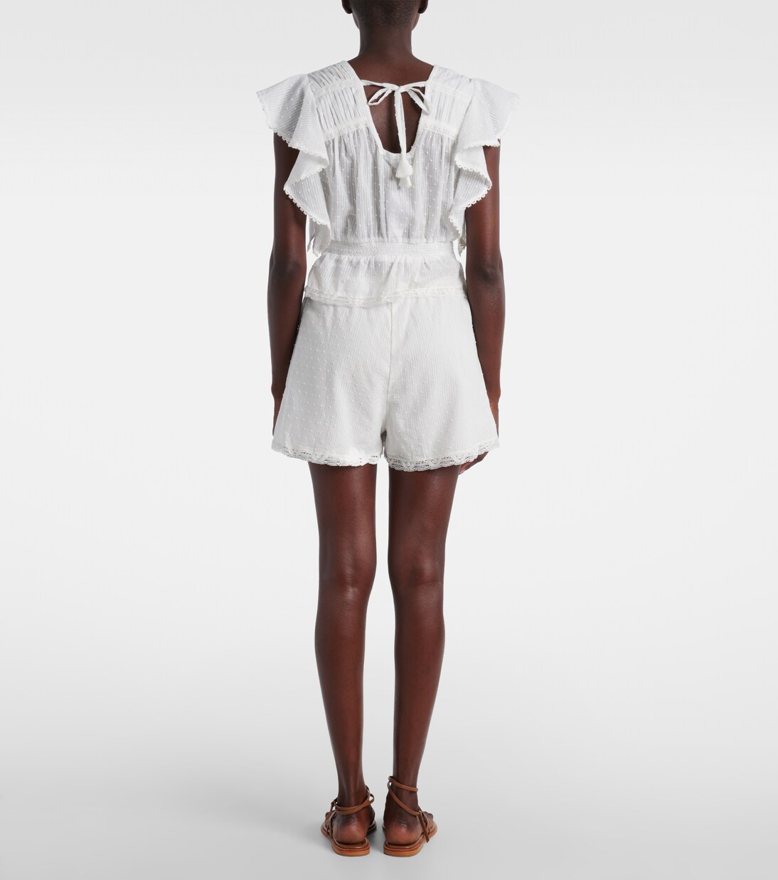 Blusa Romy de algodón | Poupette St Barth