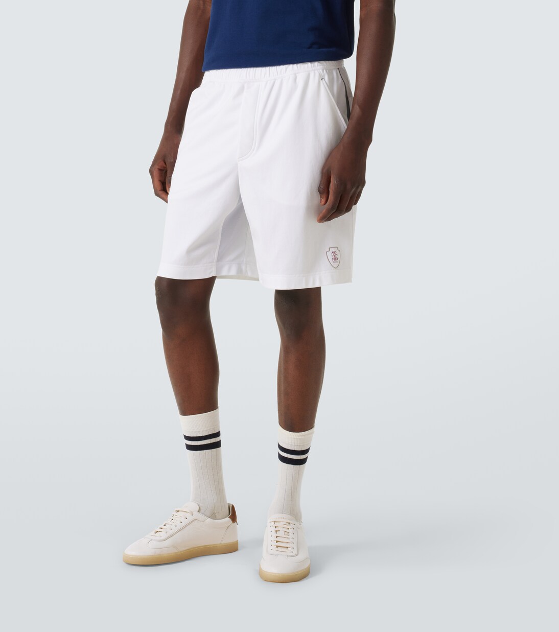 Cotton jersey shorts | Brunello Cucinelli