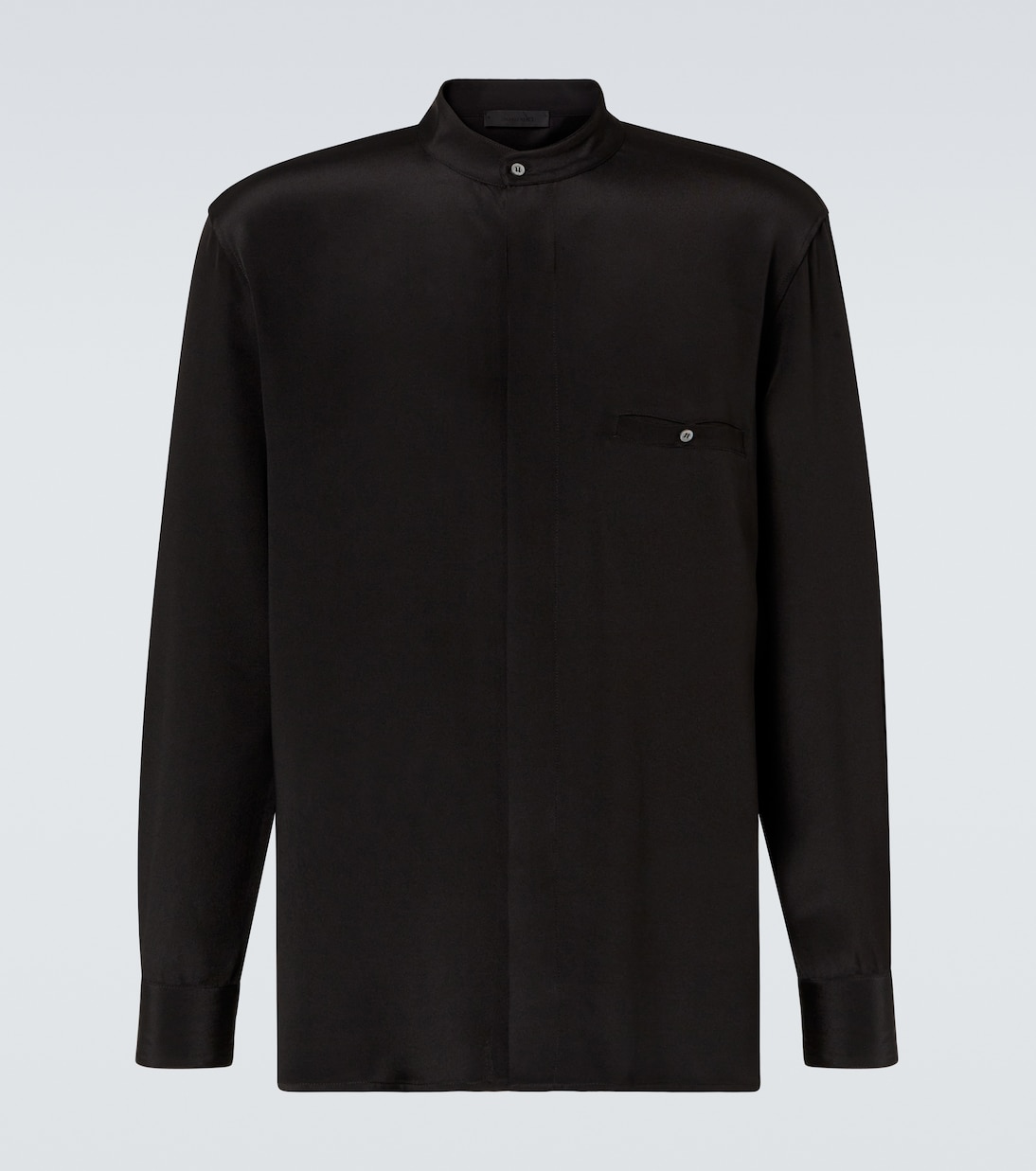 Silk shirt jacket | Saman Amel