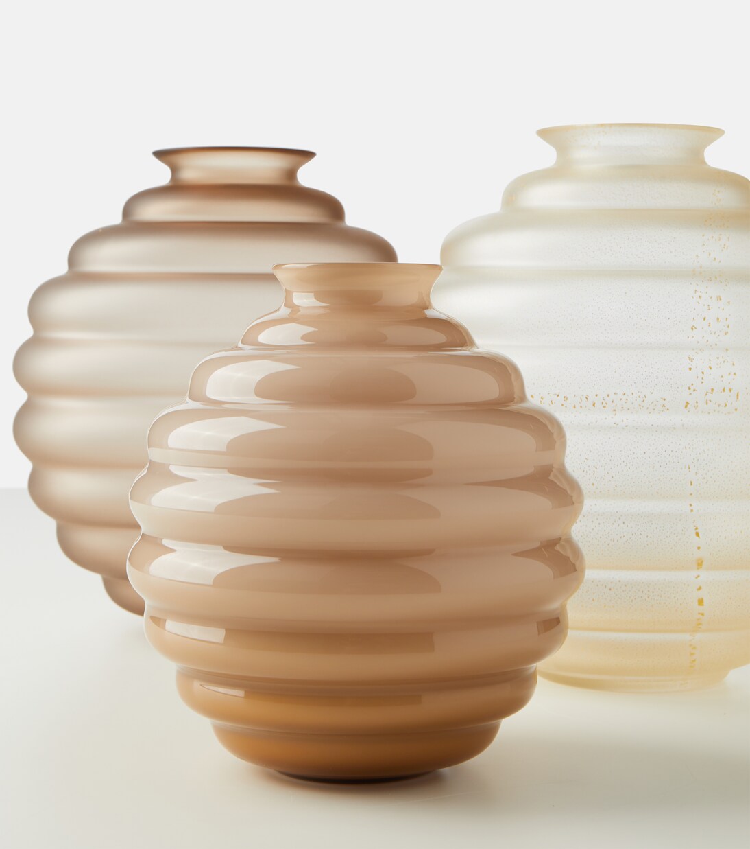 Deco Small Murano glass vase by Napoleone Martinuzzi | Venini