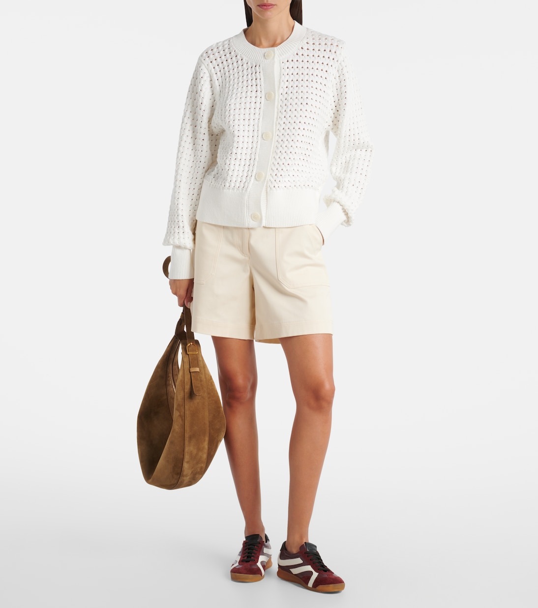 Cárdigan calado Bettina en mezcla de algodón | Varley