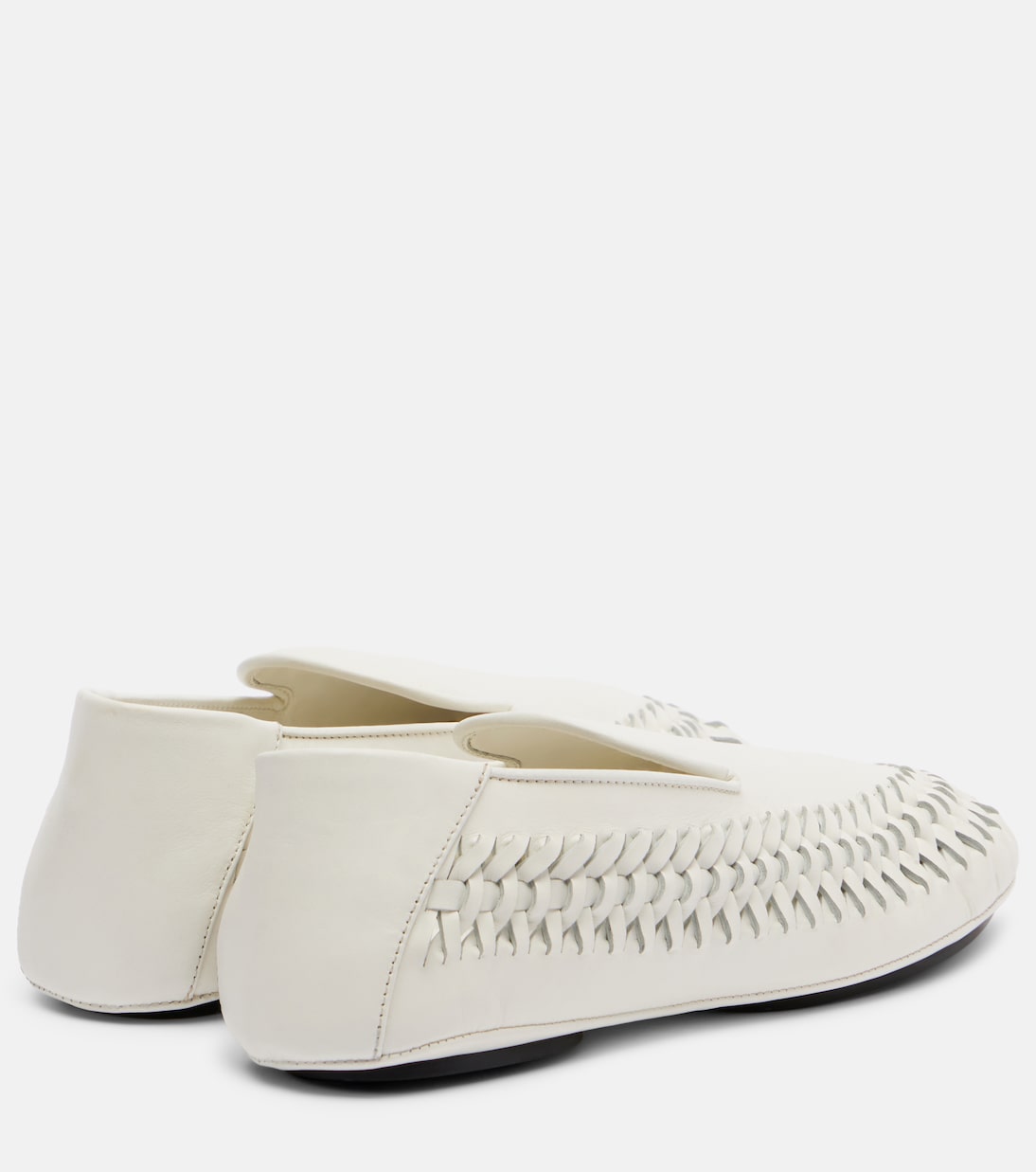 Slip-Ons Whip aus Leder | Proenza Schouler