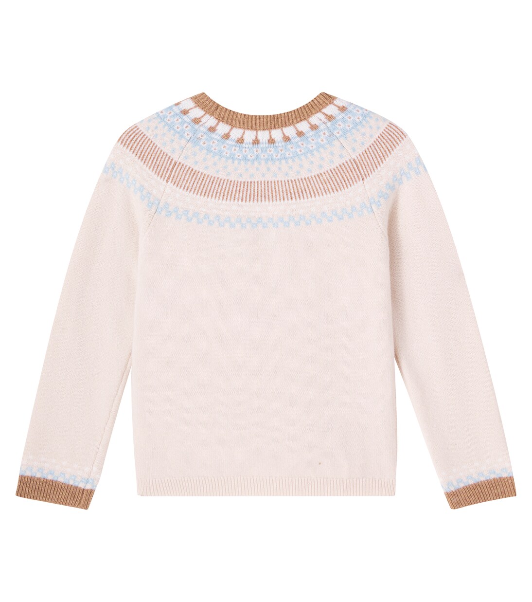 Wool jacquard sweater | Tartine et Chocolat