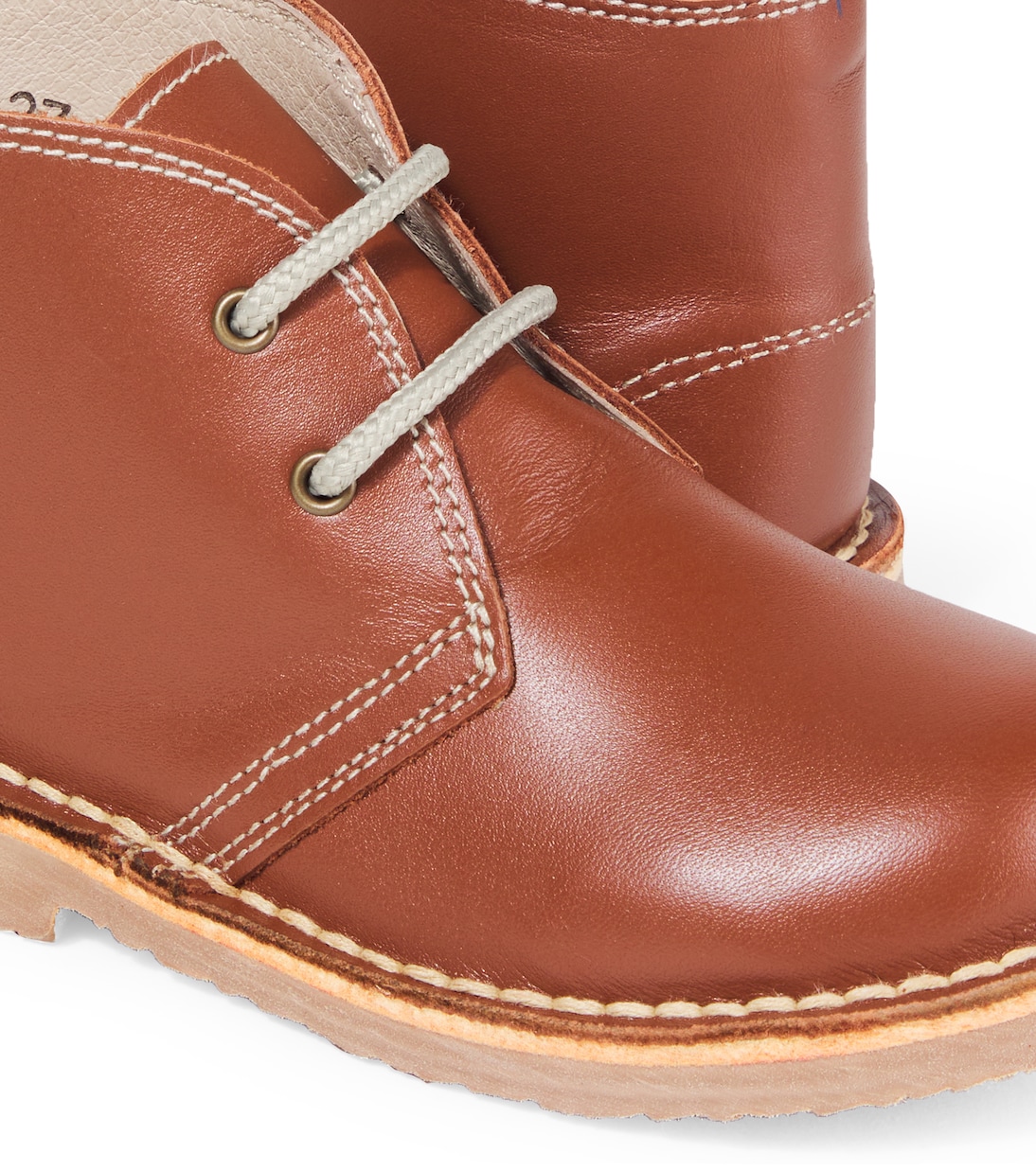 Leather desert boots | La Coqueta