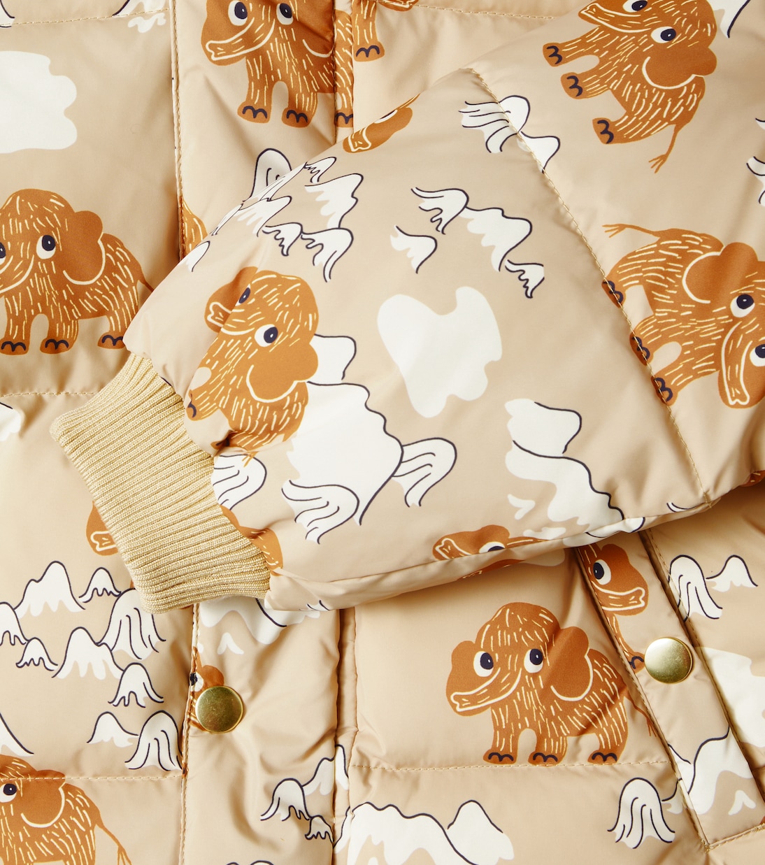 Mammoths puffer jacket | Mini Rodini