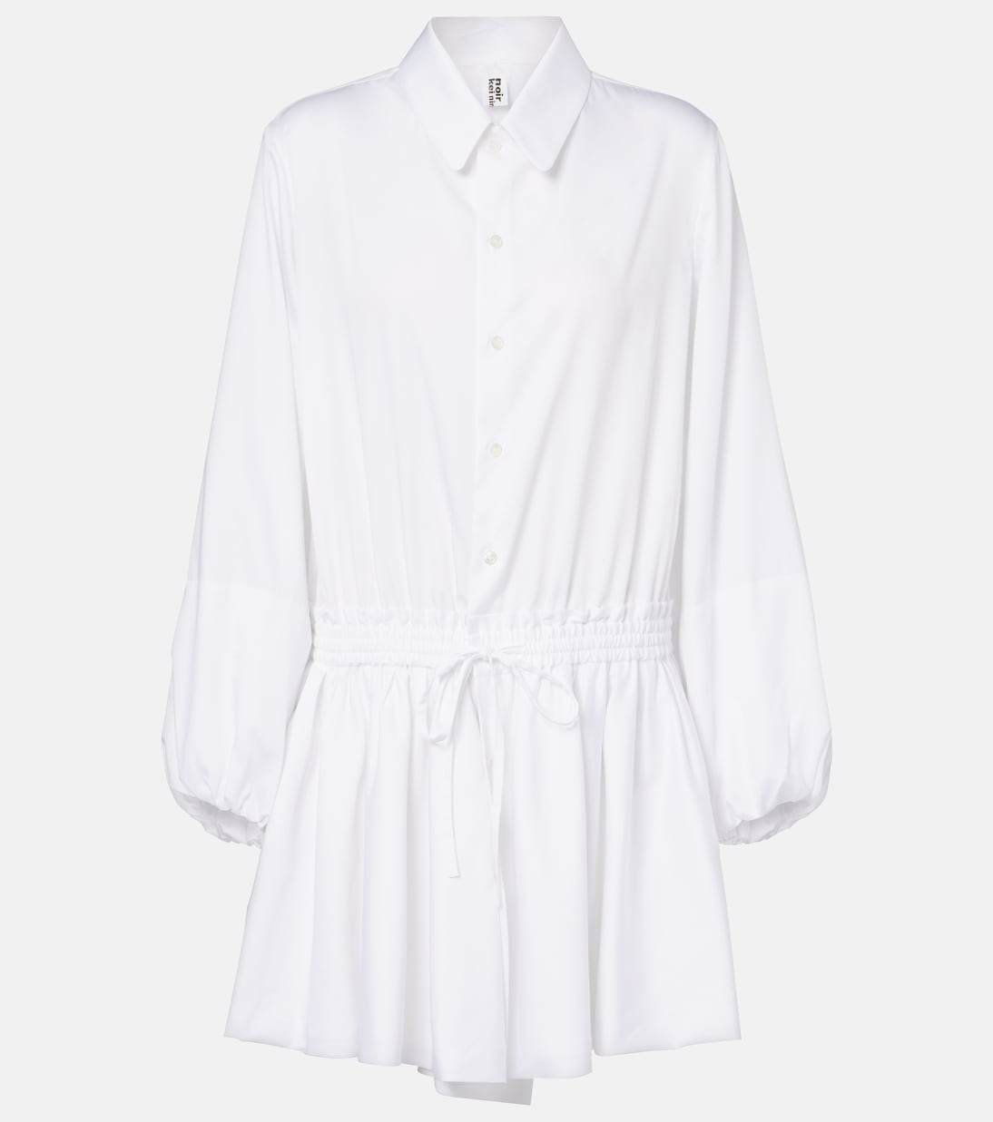 Cotton shirt dress | Noir Kei Ninomiya