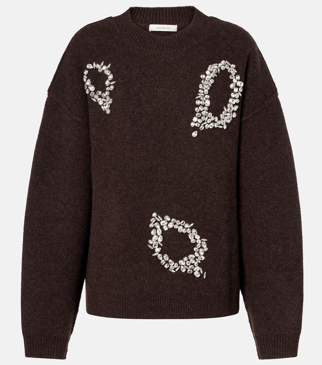 Embroidered wool sweater | Jacques Wei