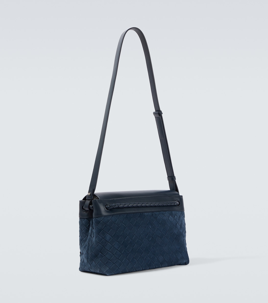 Borsa a tracolla Andiamo Small in suede | Bottega Veneta