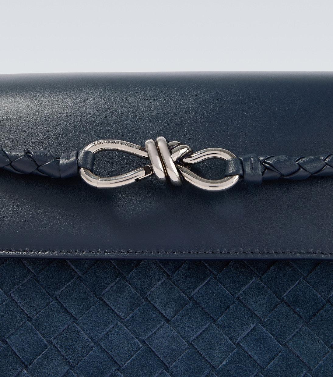 Borsa a tracolla Andiamo Small in suede | Bottega Veneta