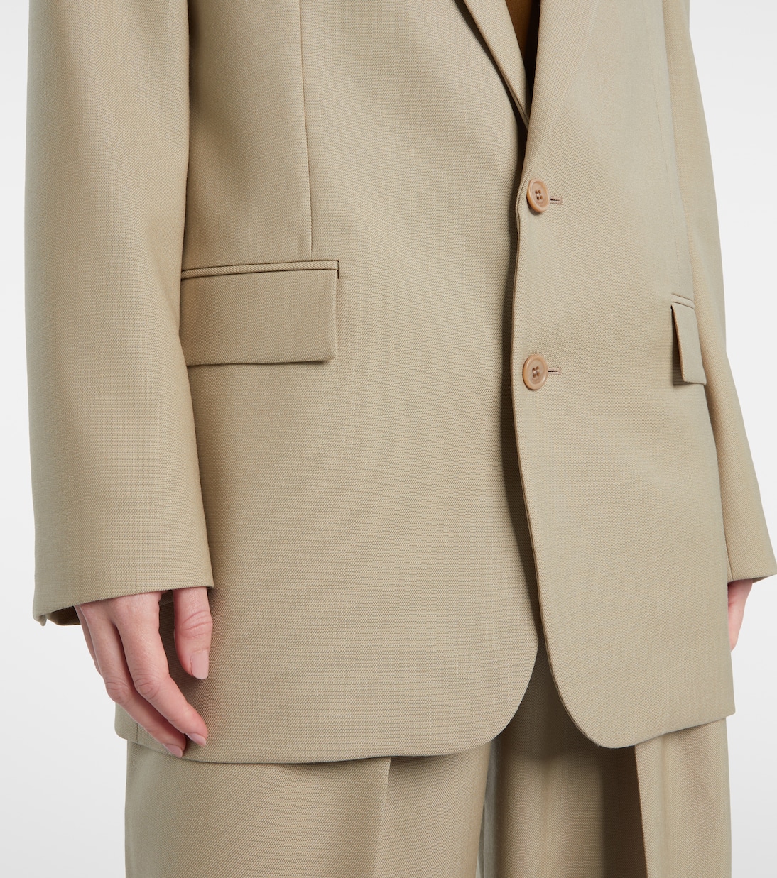 Wool and silk blazer | Saint Laurent