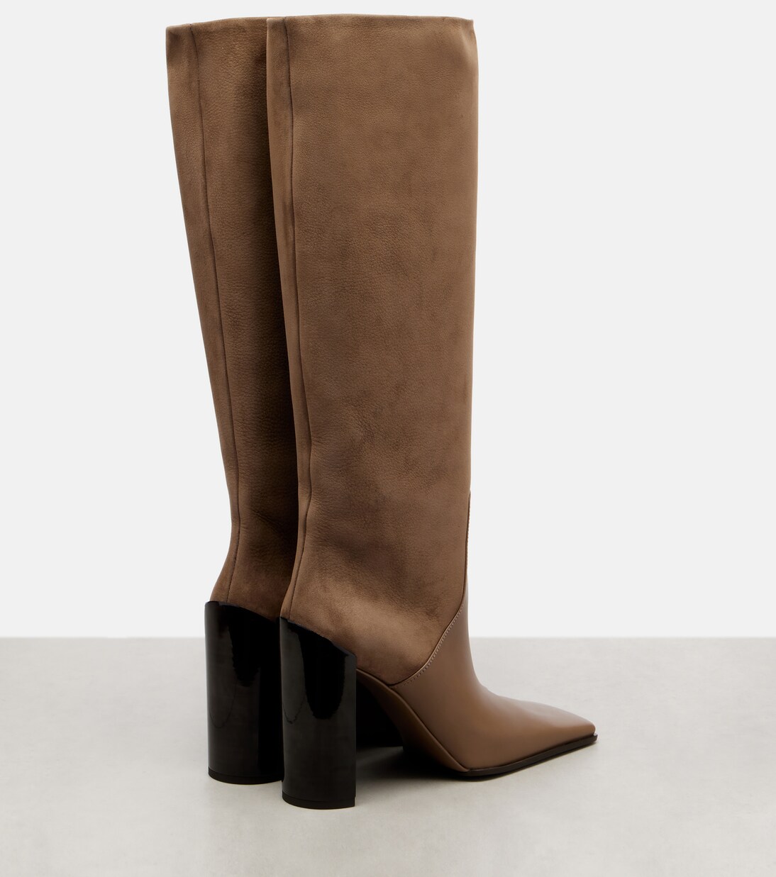 Leather knee-high boots | Alaïa