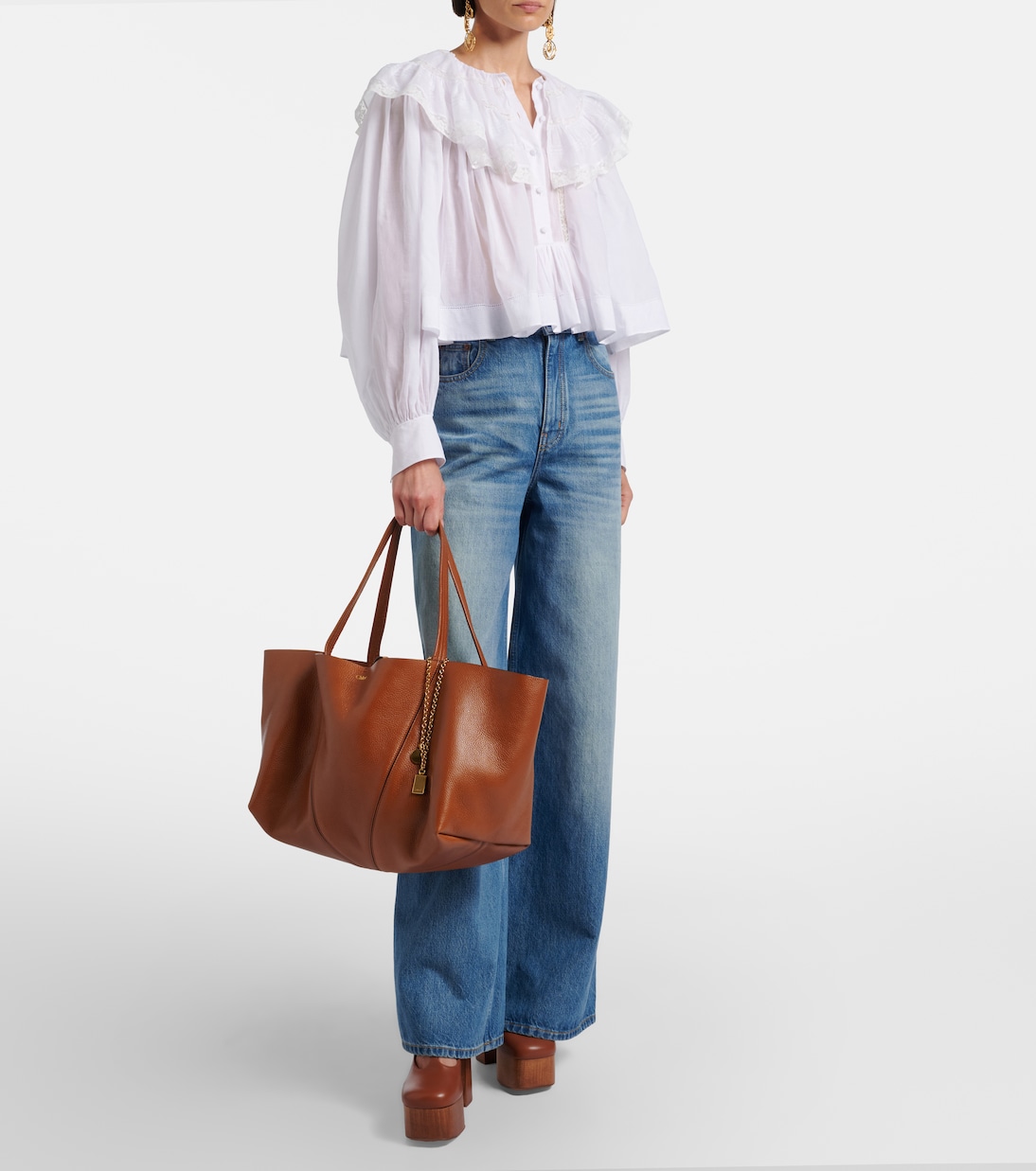 High-Rise Wide-Leg Jeans | Chloé