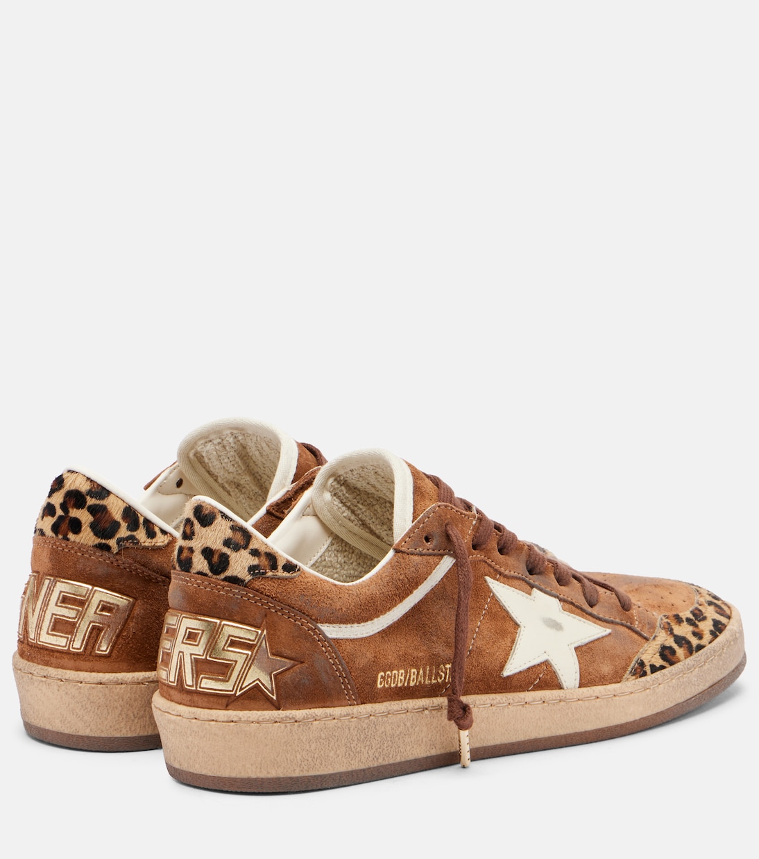 Sneakers Ball Star aus Veloursleder | Golden Goose