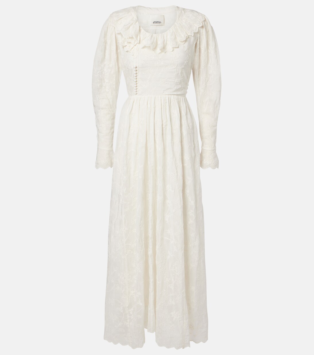 Maxikleid Zoen aus Baumwolle und Seide | Isabel Marant