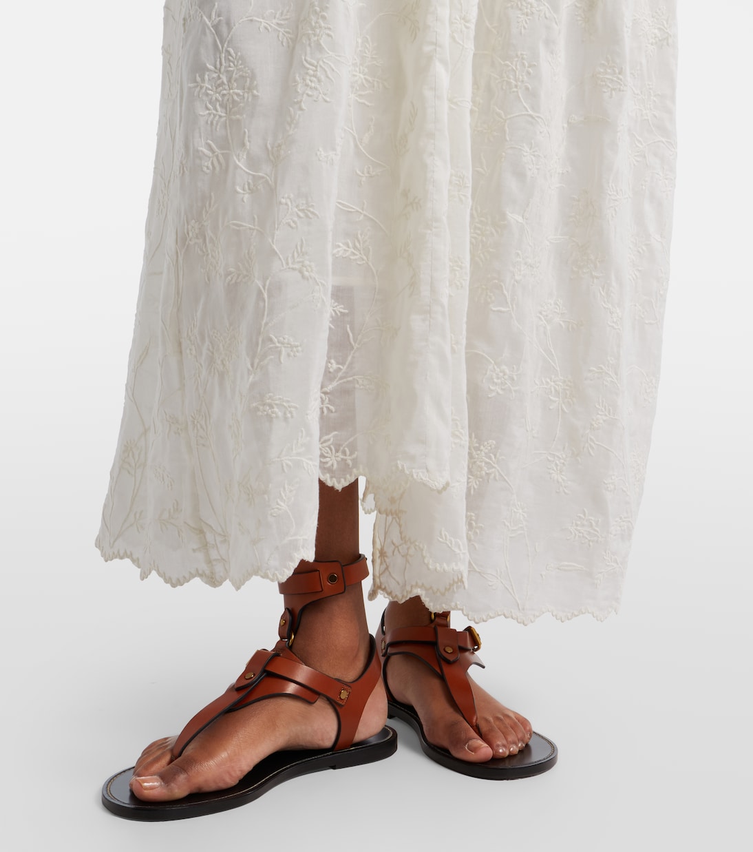 Maxikleid Zoen aus Baumwolle und Seide | Isabel Marant