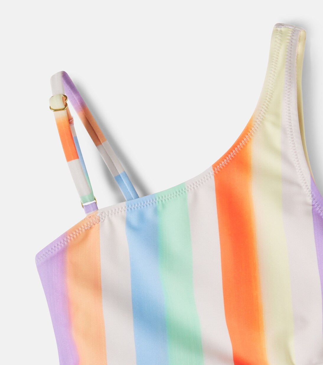 Naan cutout striped swimsuit  | Molo