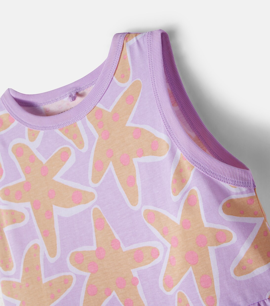 Robe imprimée en coton | Stella McCartney Kids