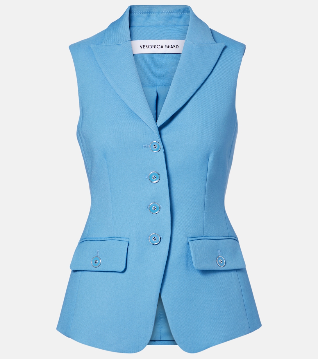 Gilet Benny à simple boutonnage | Veronica Beard