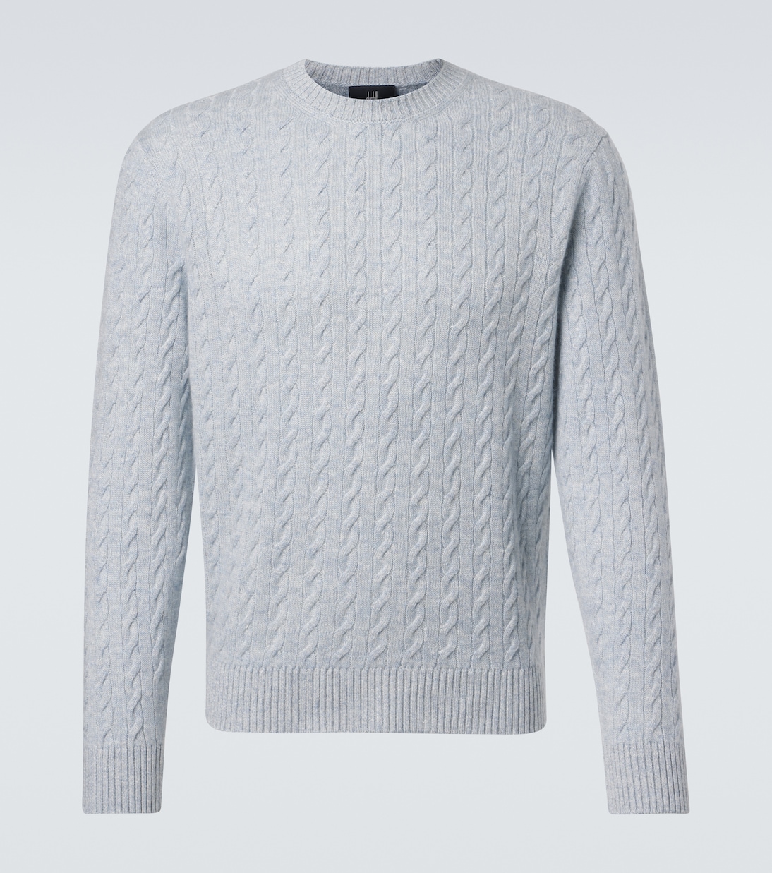 Cable-knit cashmere and linen sweater | Dunhill