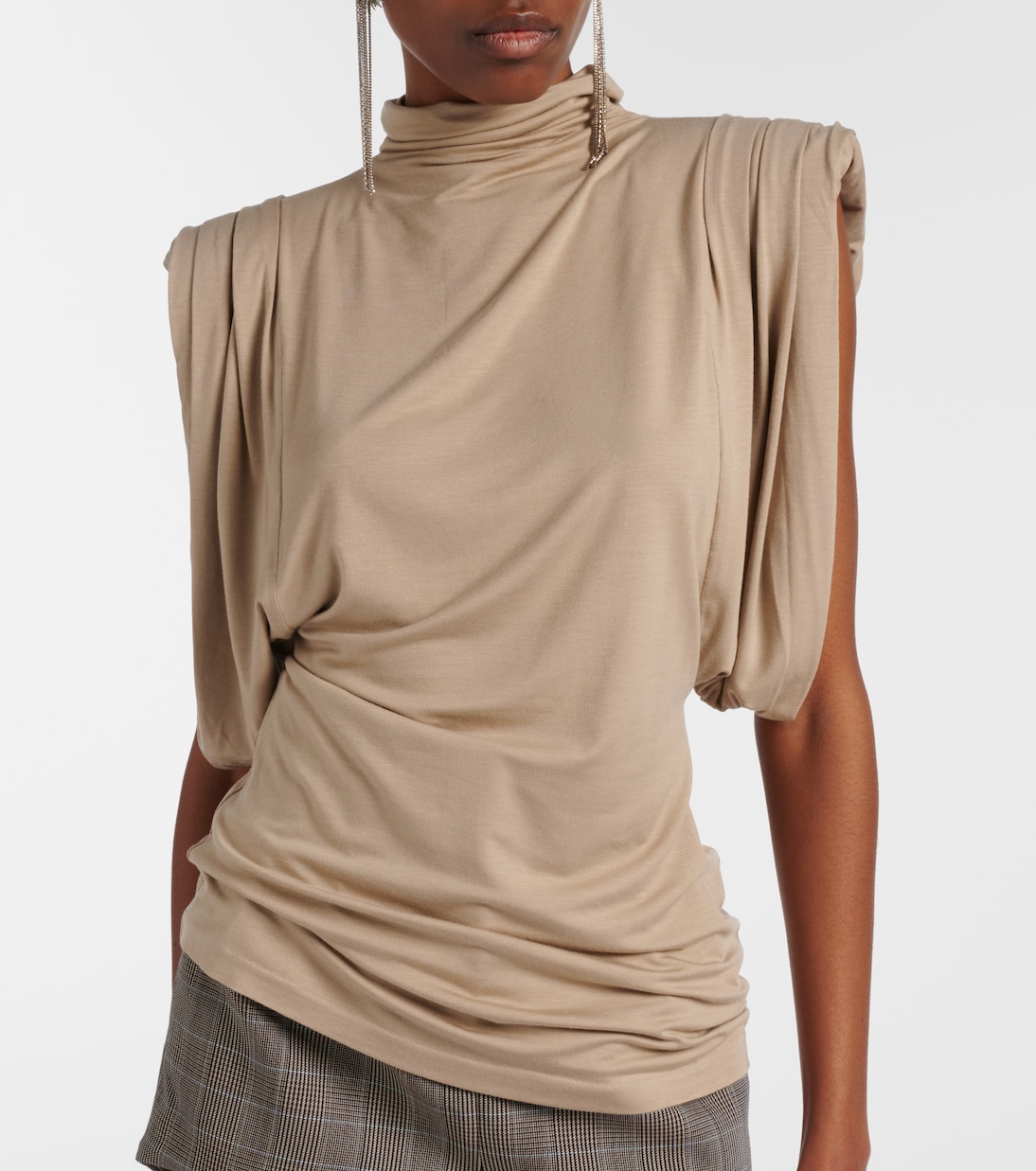 Top in jersey   | Mugler