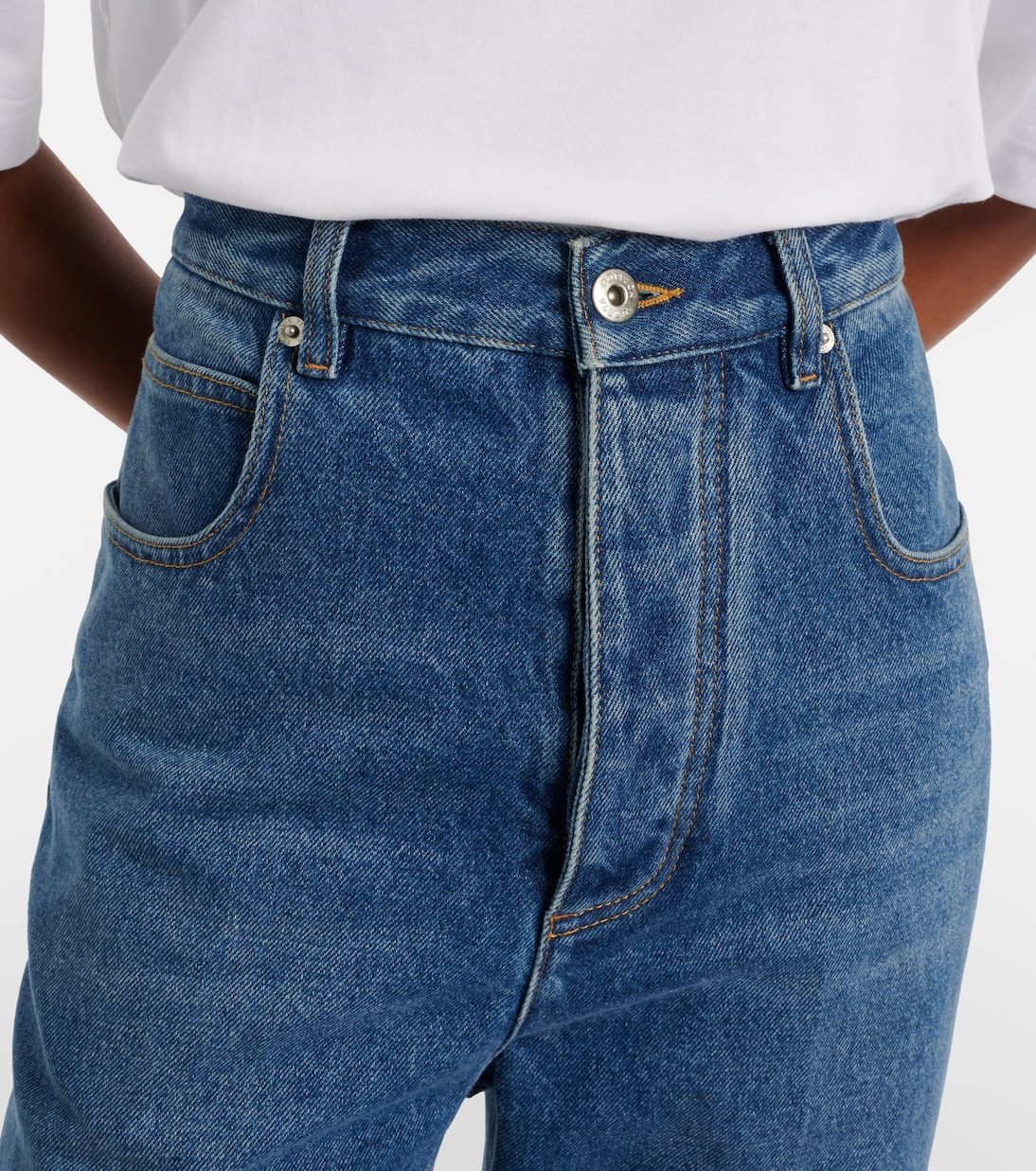 Jeans flared a vita alta | Bottega Veneta