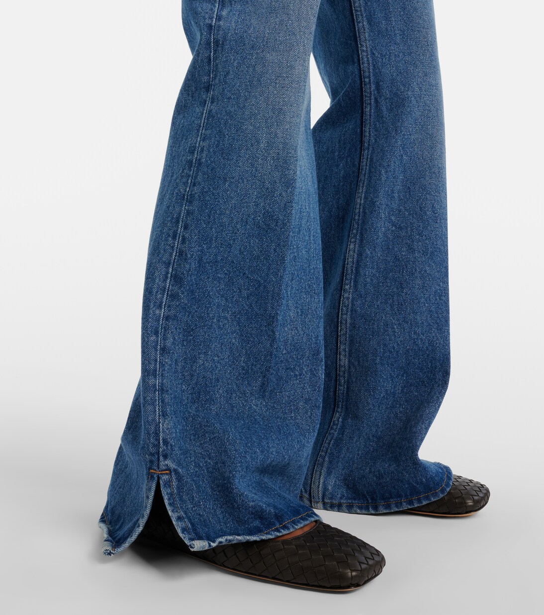 Jeans flared a vita alta | Bottega Veneta