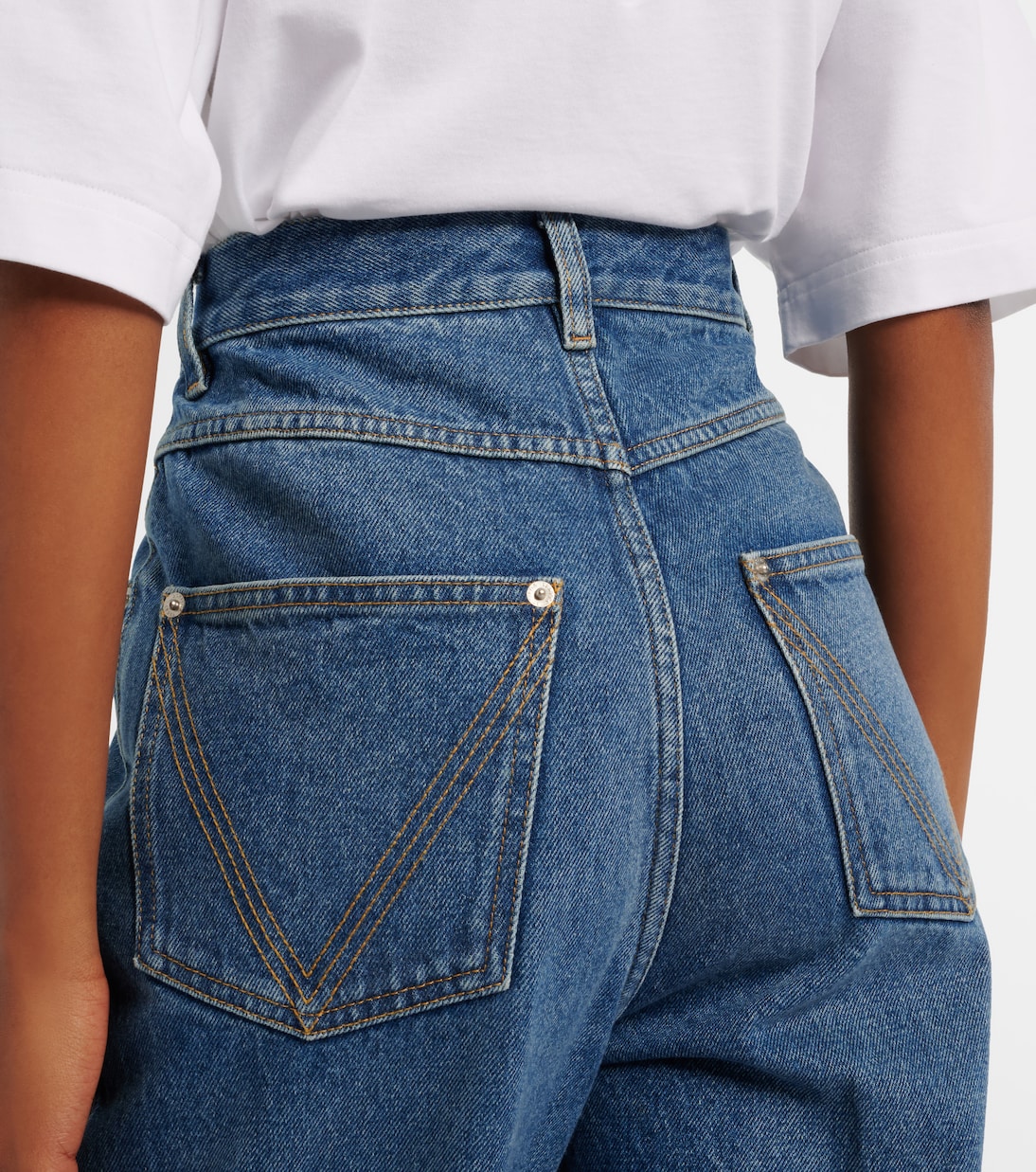 Jeans flared a vita alta | Bottega Veneta