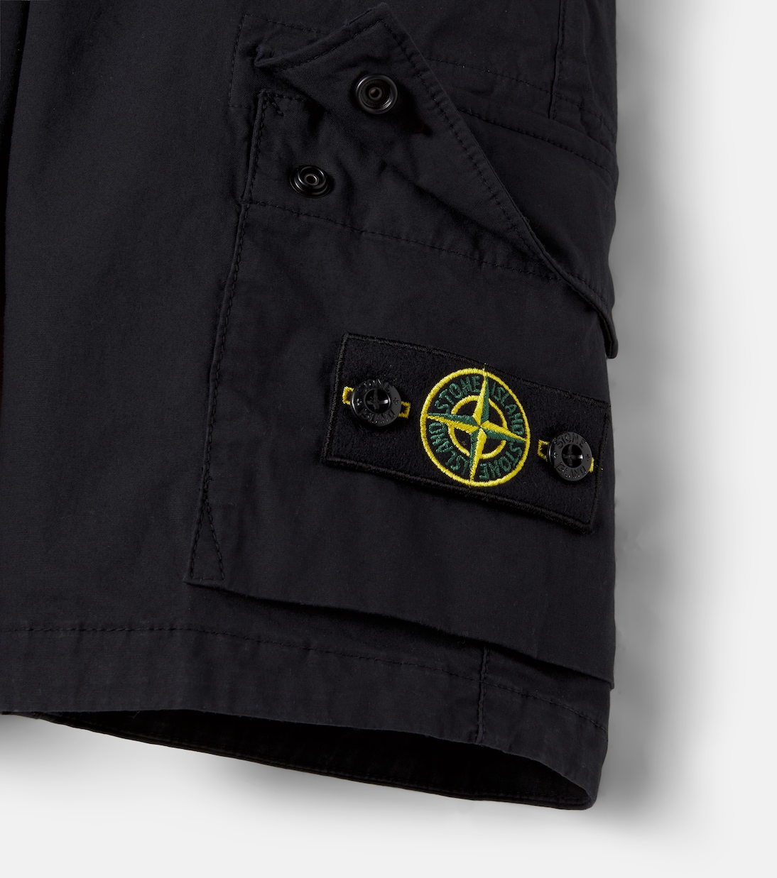 Bermuda Compass en coton | Stone Island Junior