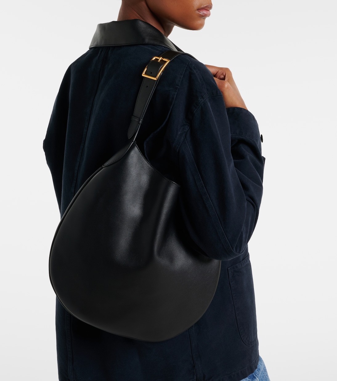 Jagger Medium leather shoulder bag | Nili Lotan