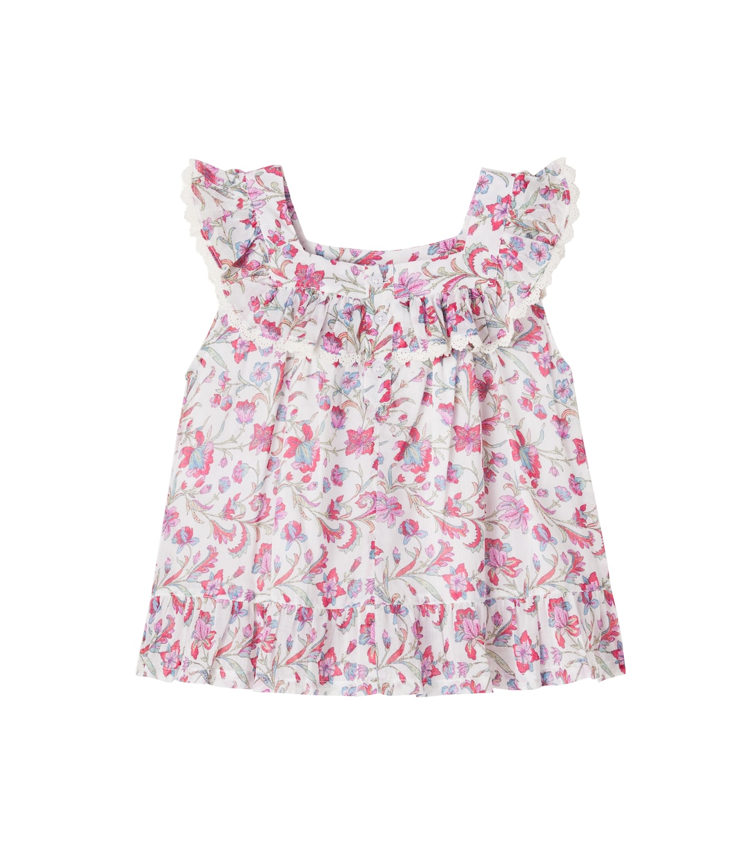 Top Inessa en coton à fleurs | Louise Misha