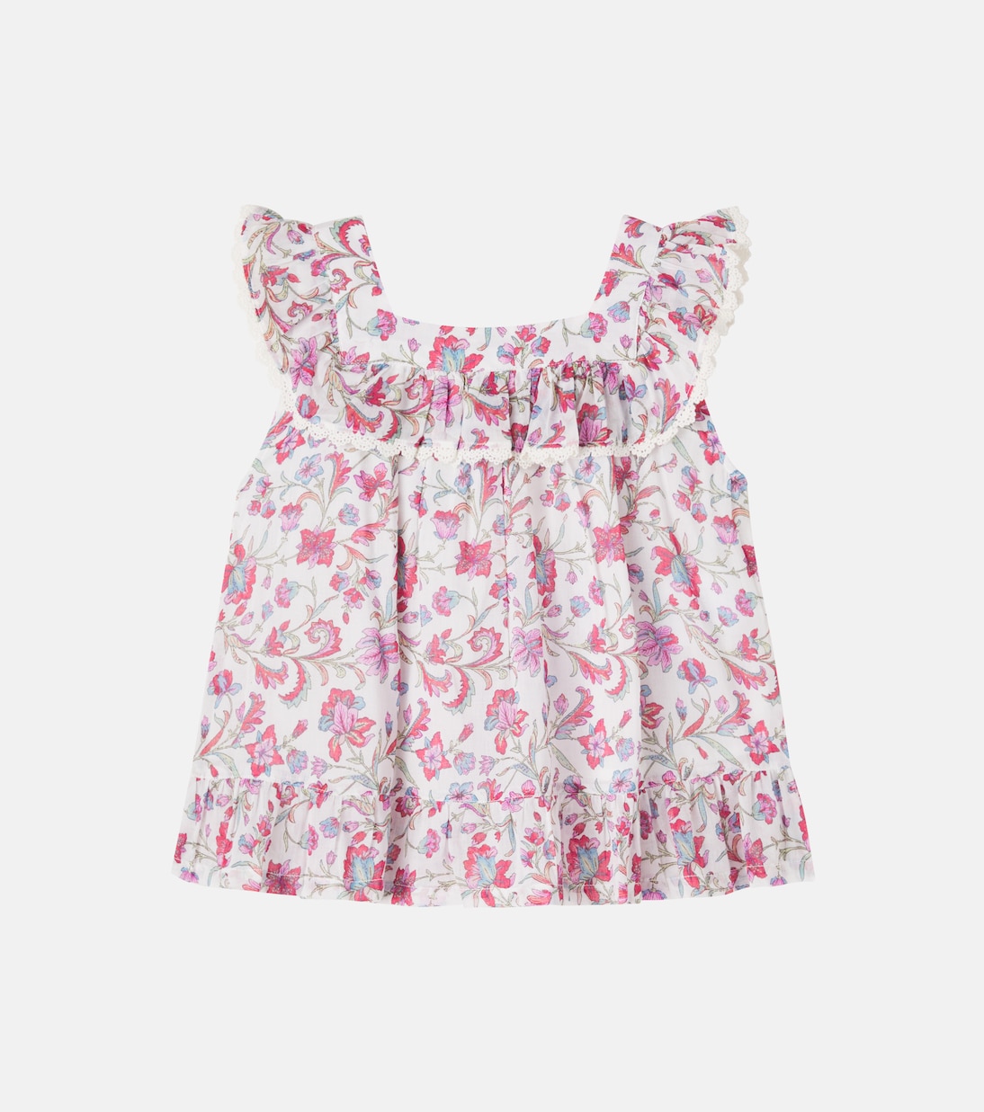 Top Inessa en coton à fleurs | Louise Misha