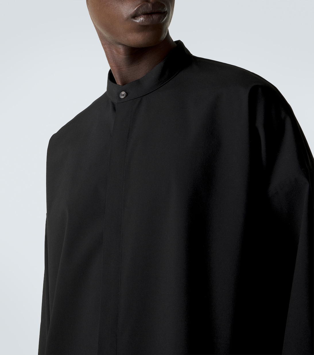 오버사이즈 코튼 울 셔츠 | Fear of God